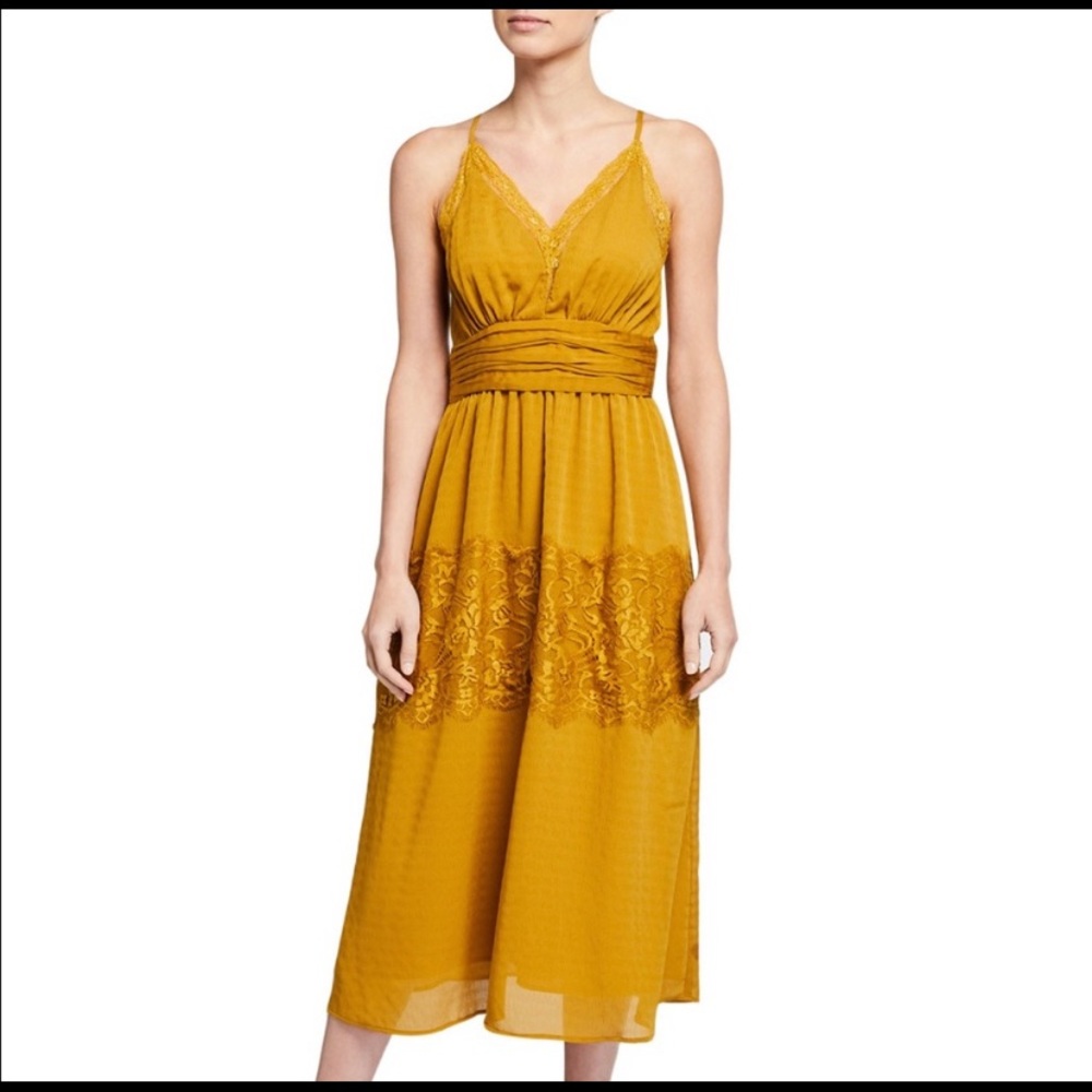 Anthropologie lace dress